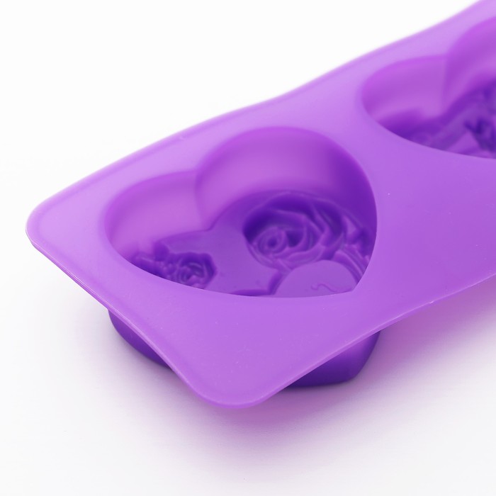 Молд 17х8,5х3 см "Сердца"