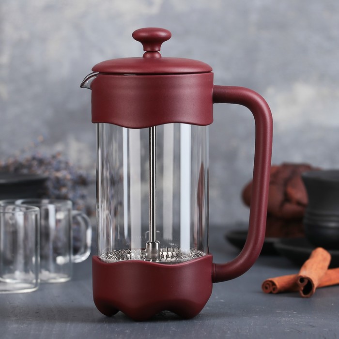 Френч-пресс 350 мл "Модерн", цвет коричневый