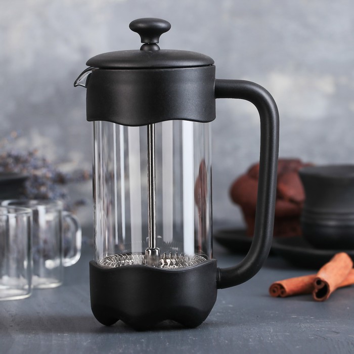 Френч-пресс 350 мл "Модерн", цвет черный