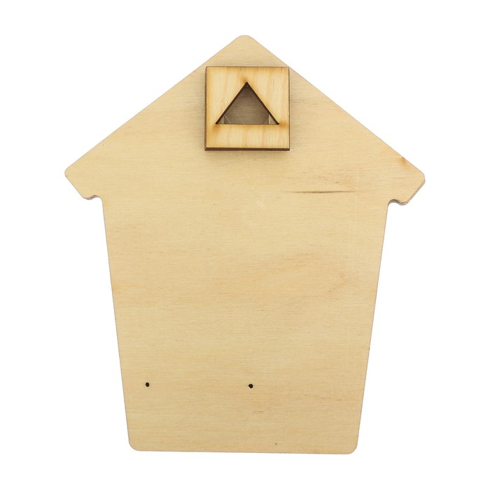 Ключница деревянная "Пусть ангел дом оберегает"