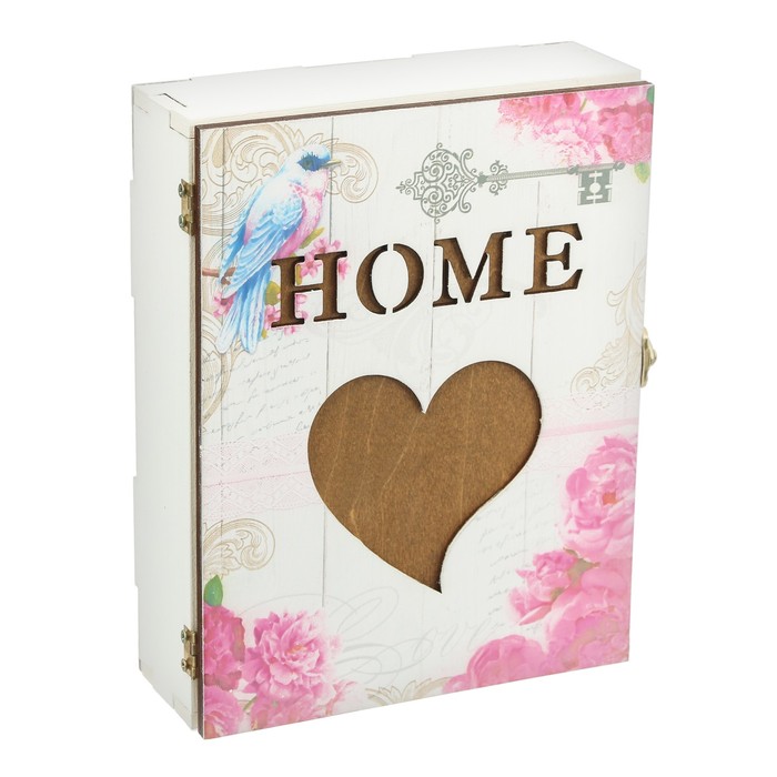 Ключница деревянная "Шебби"