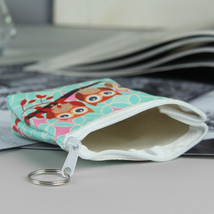 Кошелёк детский "Совята", отдел на молнии, МИКС