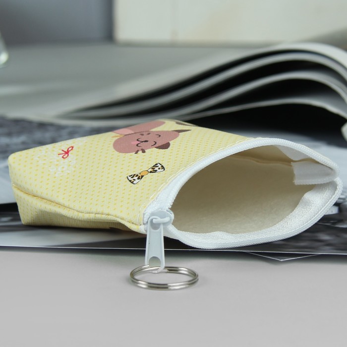 Кошелёк детский "Котики", отдел на молнии, МИКС