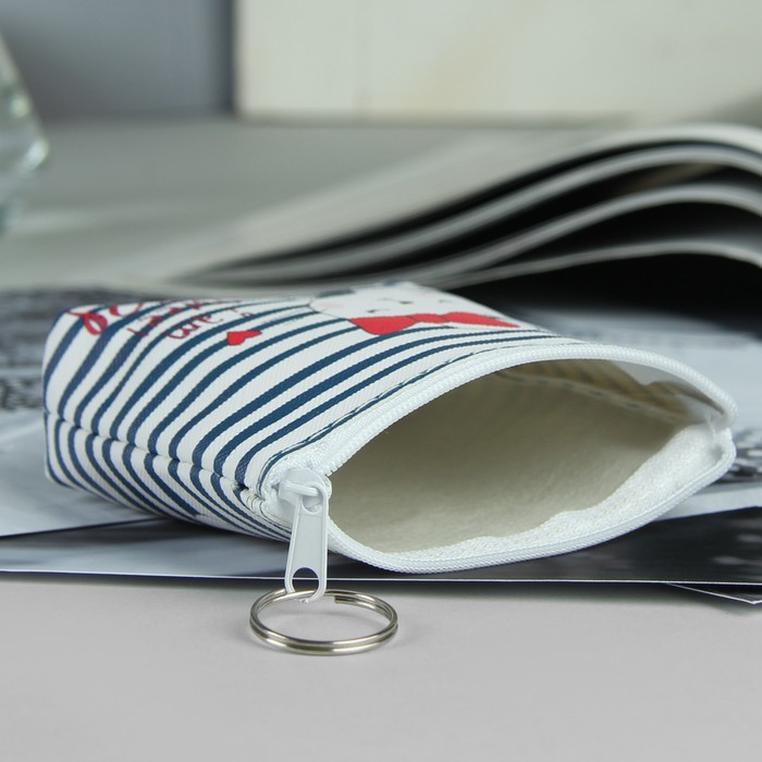 Кошелёк детский "Зайчики", отдел на молнии, МИКС