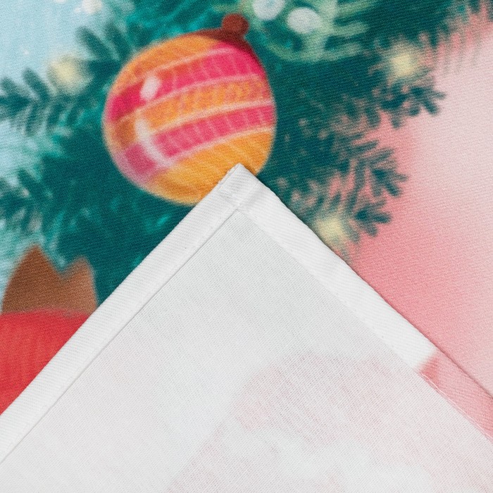 Набор "Доляна" Снежная зимушка,полотенце 44х72 см,лопатка 20х5 см,фетровая варежка14х22 см