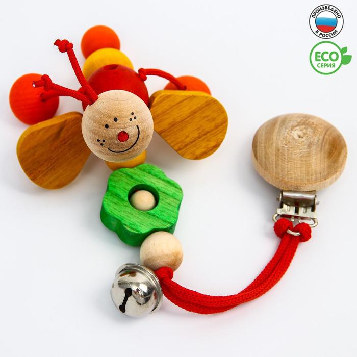 Подвеска для коляски «Бабочки» красная S-Mala