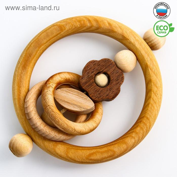 Погремушка «Цветок» эко