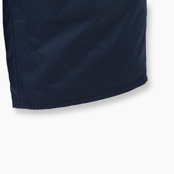 Полукомбинезон зимний для мальчика, рост 110 см, цвет тёмно-синий