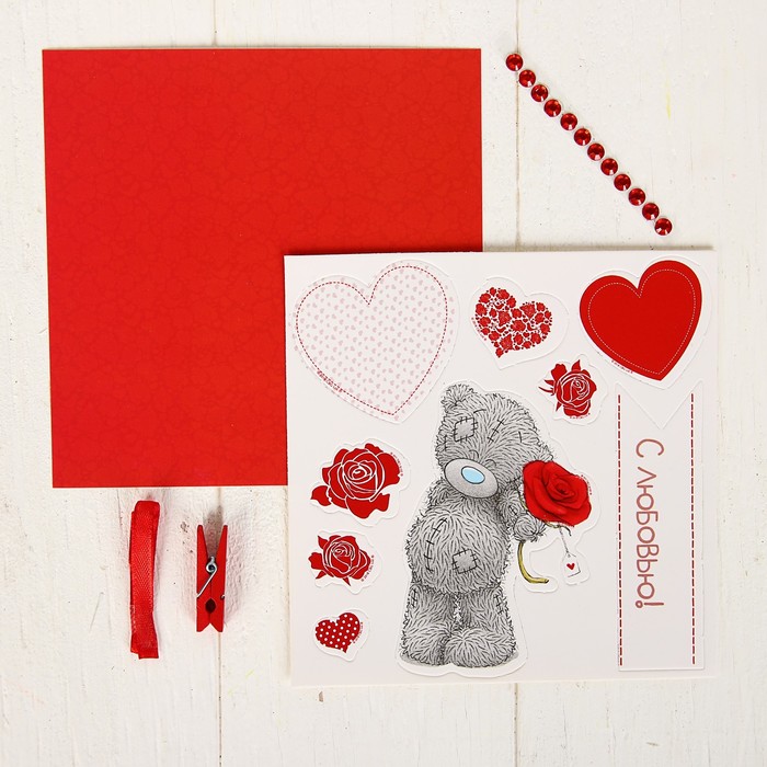 Набор для создания и декорирования подарочного пакета "С любовью!" , Me To You