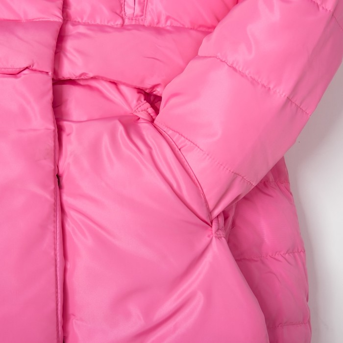 Куртка для девочки "Зима", рост 140-146 см, цвет розовый