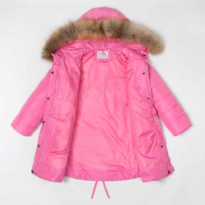 Куртка для девочки "Зима", рост 140-146 см, цвет розовый