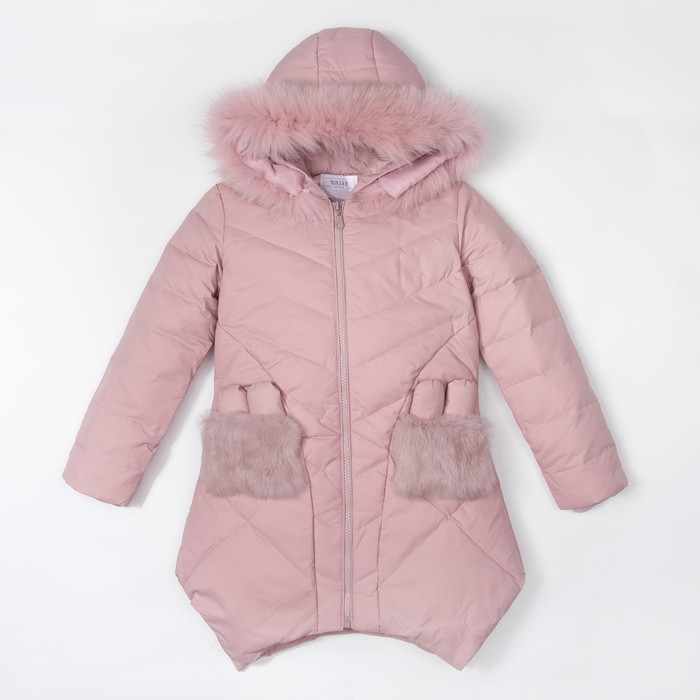 Куртка для девочки "Милашка", рост 122-128 см, цвет розовый