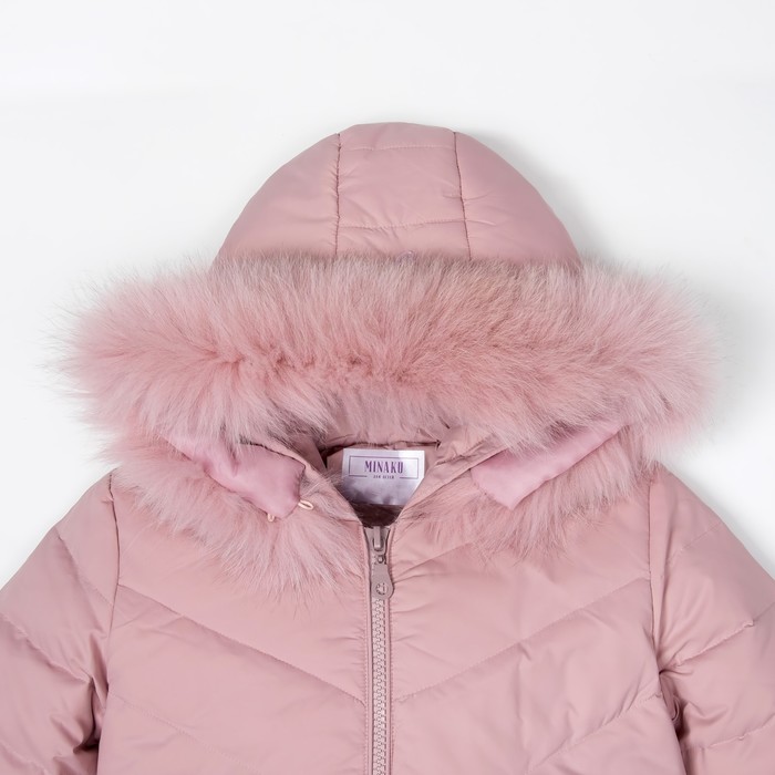 Куртка для девочки "Милашка", рост 122-128 см, цвет розовый