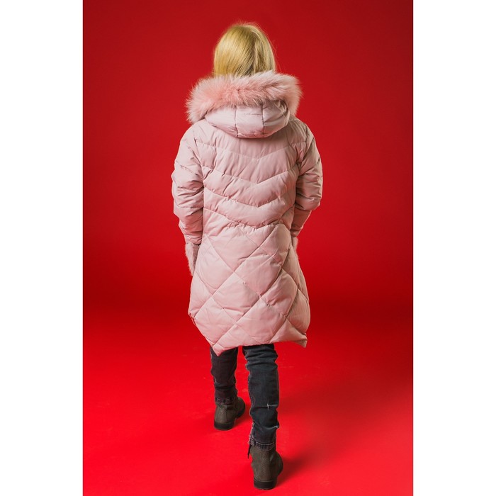 Куртка для девочки "Милашка", рост 122-128 см, цвет розовый