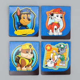 

Щенячий патруль. Закладки магнитные для книг на открытке "Ты молодец!", PAW Patrol