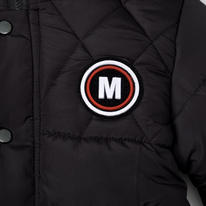 Куртка для мальчика "М", рост 134-140 см, цвет чёрный