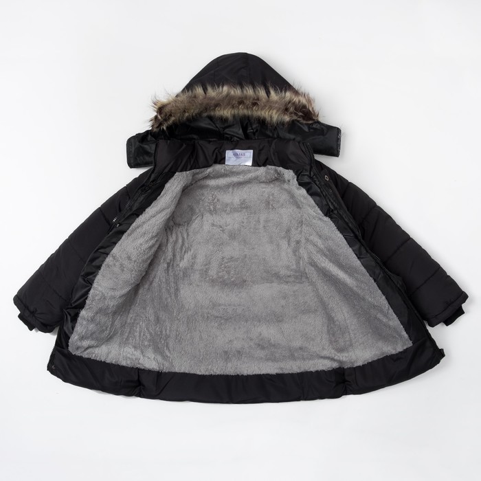 Куртка для мальчика "М", рост 134-140 см, цвет чёрный