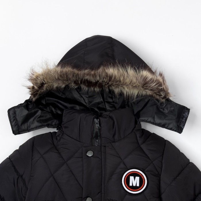 Куртка для мальчика "М", рост 140-146 см, цвет чёрный