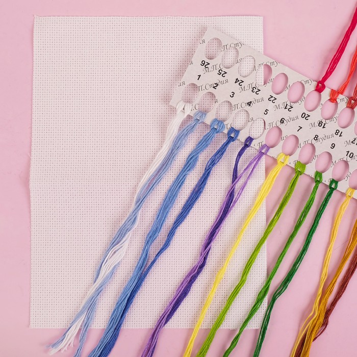 Набор для вышивания "За покупками!" 16*12 см