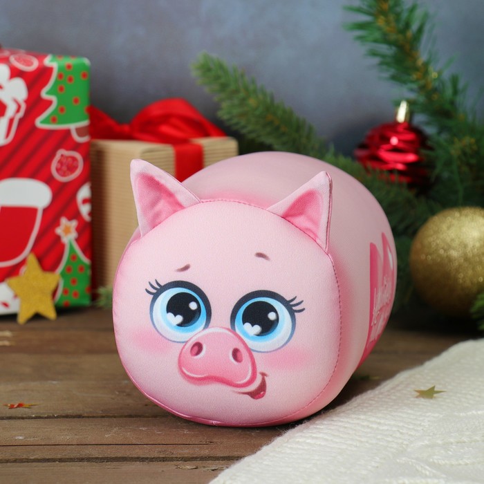 Мягкая игрушка-антистресс валик "Волшебного счастья"