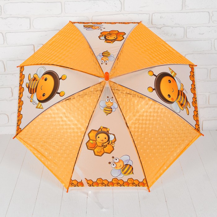 Зонт детский 3Д "Пчелки"