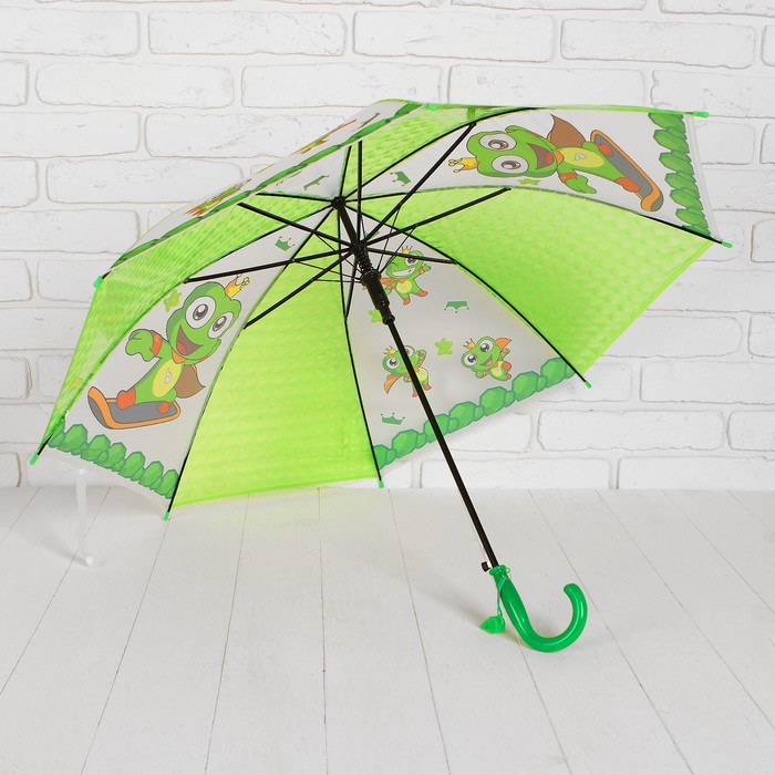 Зонт детский 3Д "Лягушата"