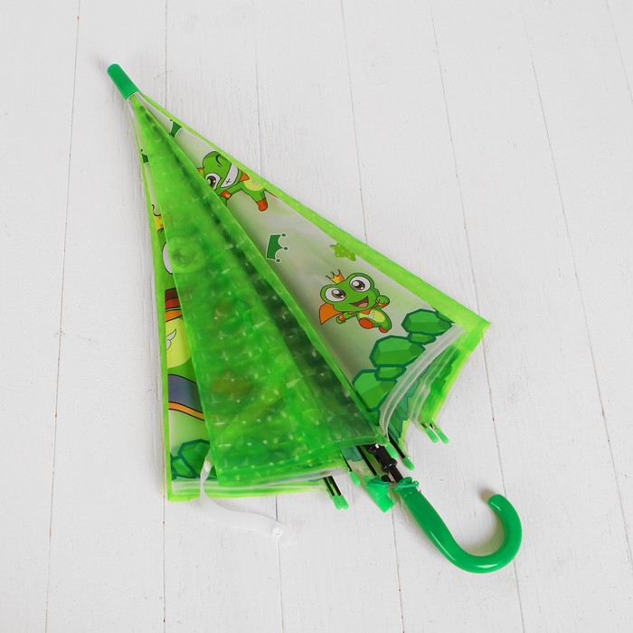 Зонт детский 3Д "Лягушата"