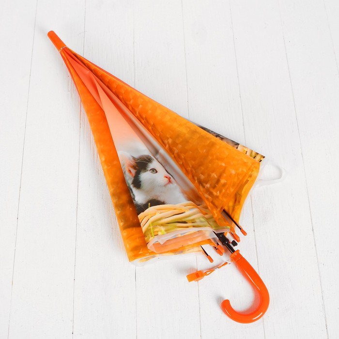 Зонт детский 3Д "Котятки"