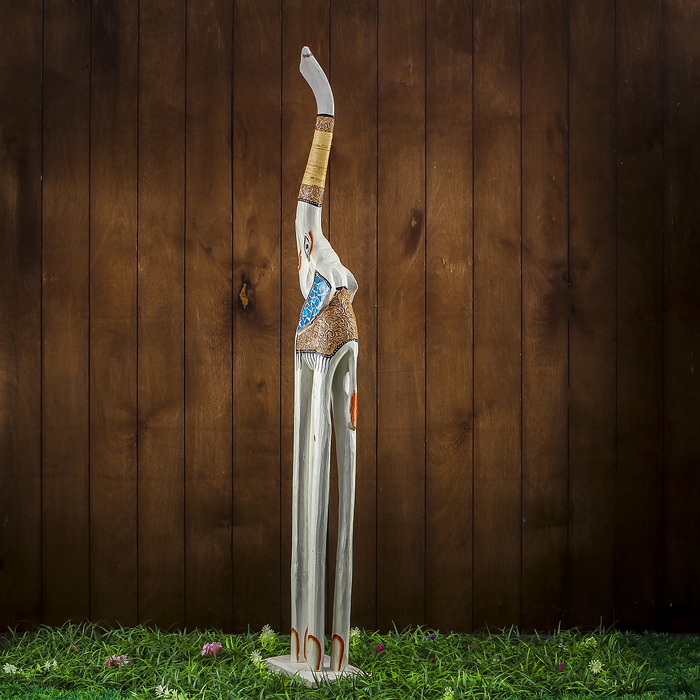 Сувенир дерево "Слон светлый" 20х12х120 см