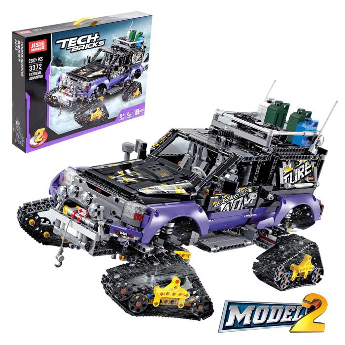 Конструктор техникс «Экстремальный вездеход», 2 варианта сборки, 2382 детали