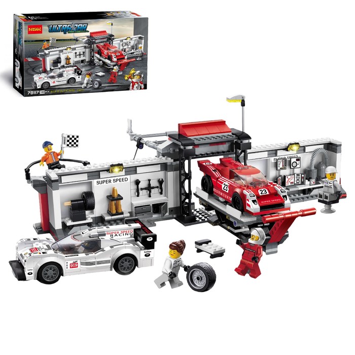 Конструктор «Пит Стоп», 749 деталей