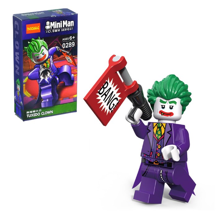 Конструктор «Фигурка Клоун», МИКС