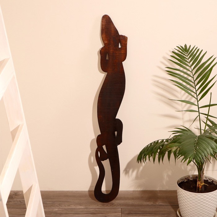 Панно настенное "Геккон узоры" 14х1х100 см