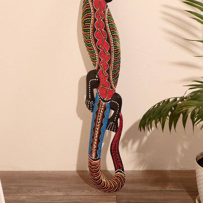 Панно настенное "Геккон абориген" 14х1х100 см