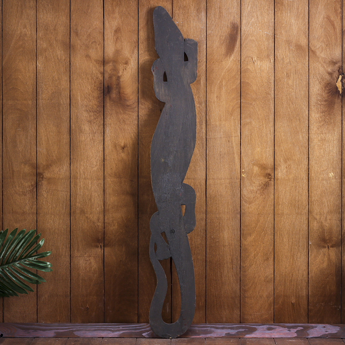 Панно настенное "Геккон цветущий сад" 14х1х100 см