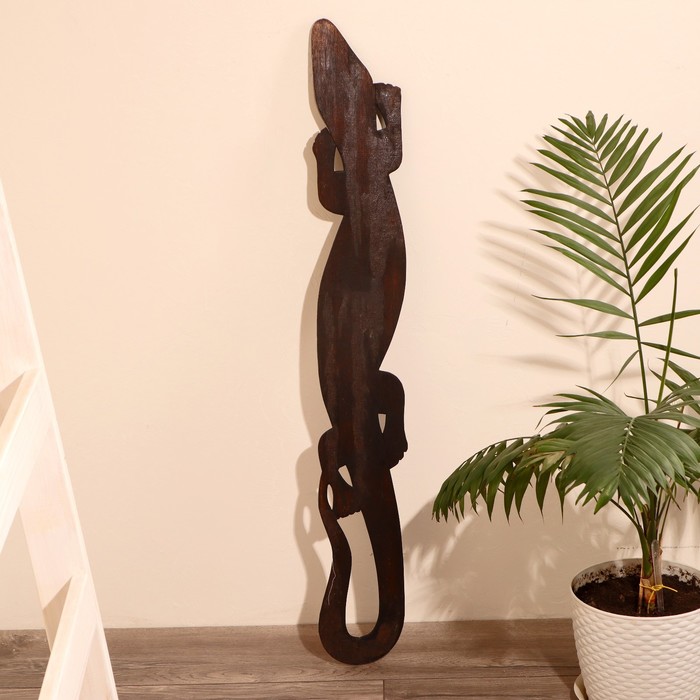 Панно настенное "Геккон народный" 14х1х100 см