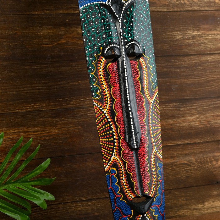 Маска дерево "Абориген ящерица" 3х17х100 см