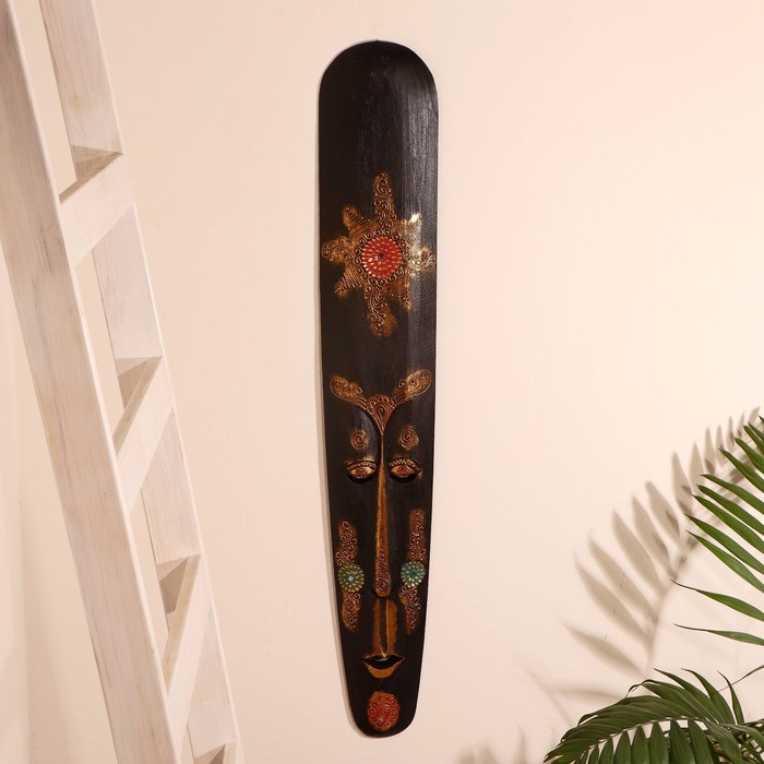 Маска дерево "Золотой цветок" 3х17х100 см