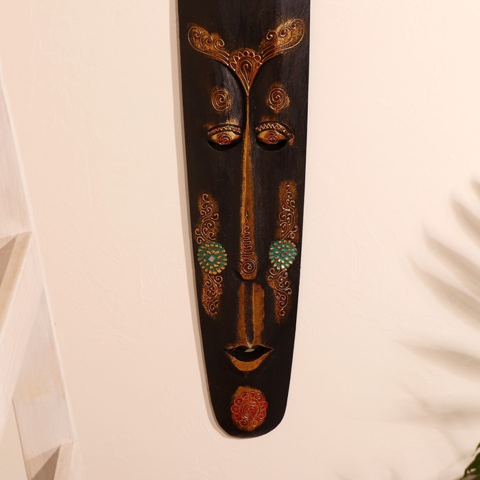 Маска дерево "Золотой цветок" 3х17х100 см