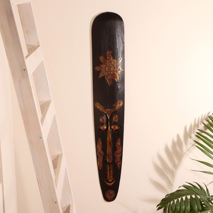 Маска дерево "Золотой узор" 3х17х100 см