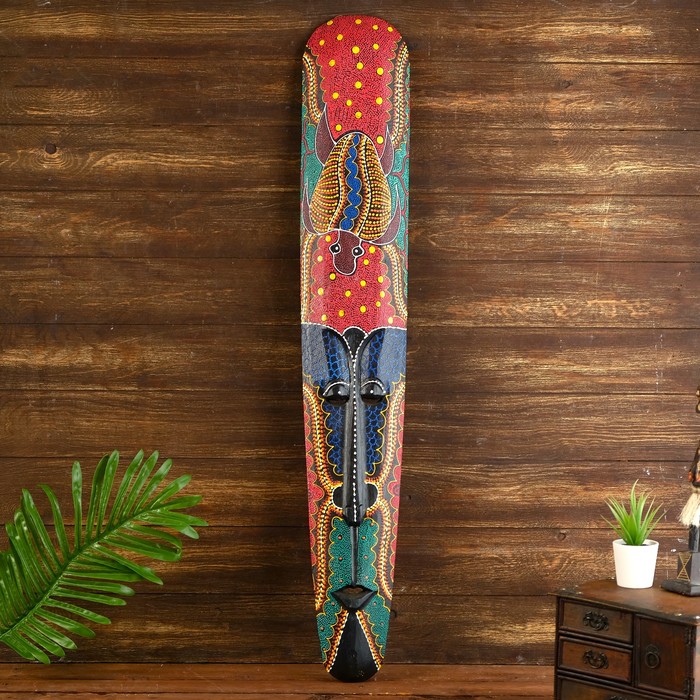 Маска дерево "Абориген черепаха" 3х17х100 см