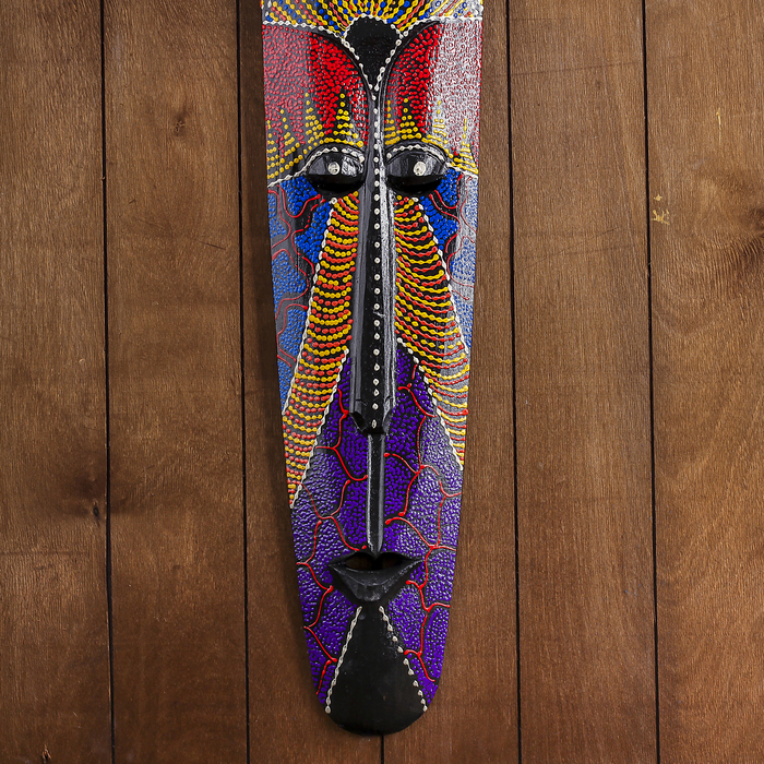 Маска дерево "Абориген жираф" 3х17х100 см