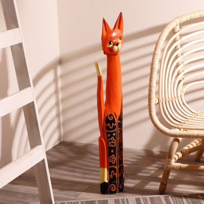 Сувенир дерево "Кошка милаха" 14х6х80 см