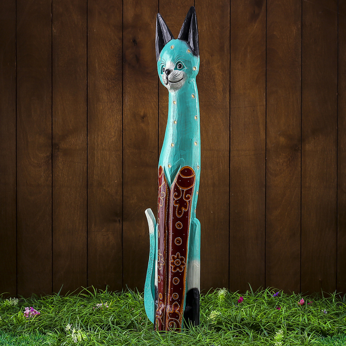 Сувенир дерево "Кошечка прелесть" 14х6х80 см