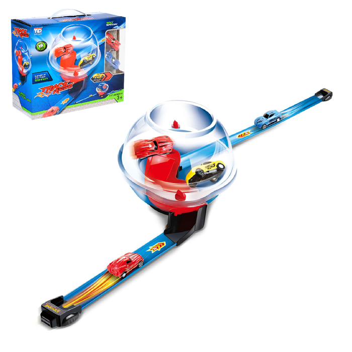 Автотрек "Гонка по кругу", с 2 машинками