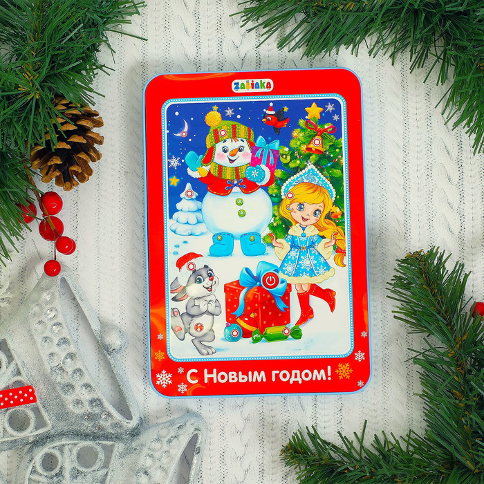 Планшет «Снеговичок», звуковые эффекты, работает от батареек