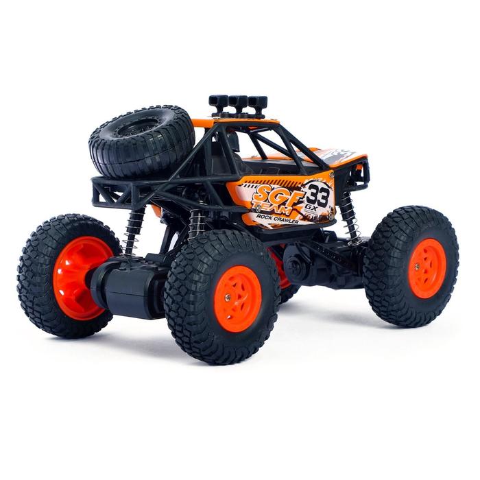 Джип радиоуправляемый "Кросс", МИКС, работает от батареек