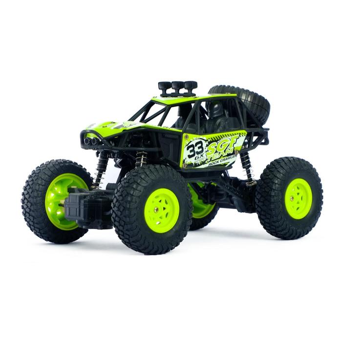 Джип радиоуправляемый "Кросс", МИКС, работает от батареек