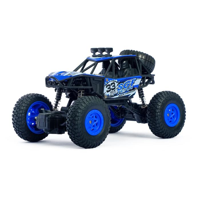 Джип радиоуправляемый "Кросс", МИКС, работает от батареек