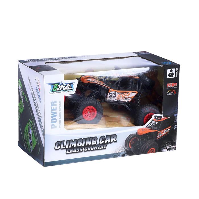 Джип радиоуправляемый "Кросс", МИКС, работает от батареек